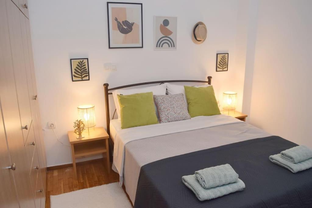 Lovely,Central, Spacious 2-Bedrooms Apartment Piraeus Ngoại thất bức ảnh